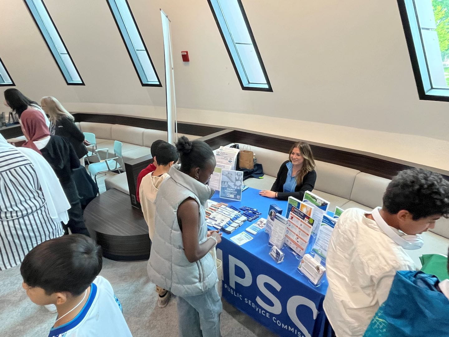MPSC staff at detroit outreach event