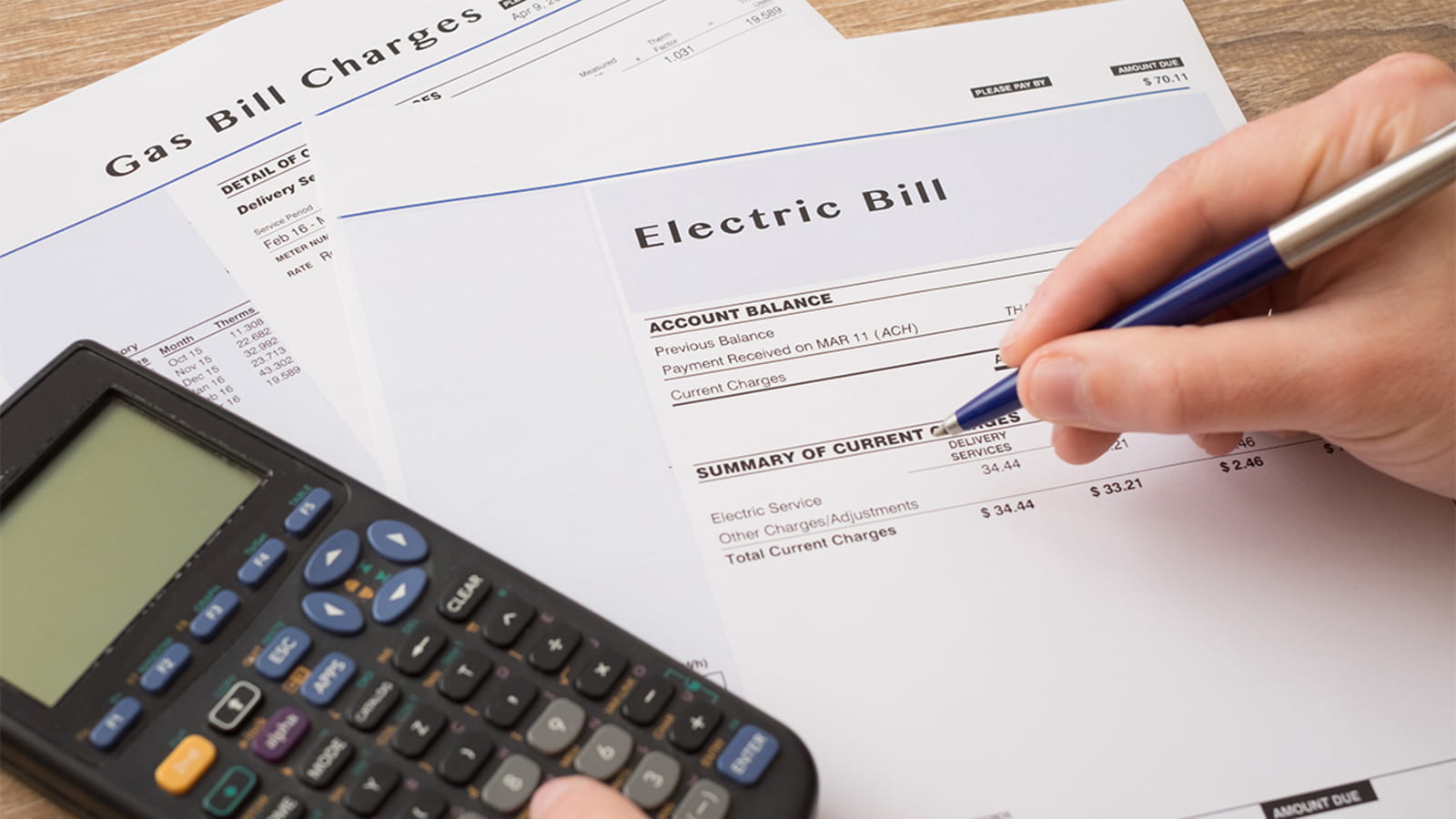 Utility bill