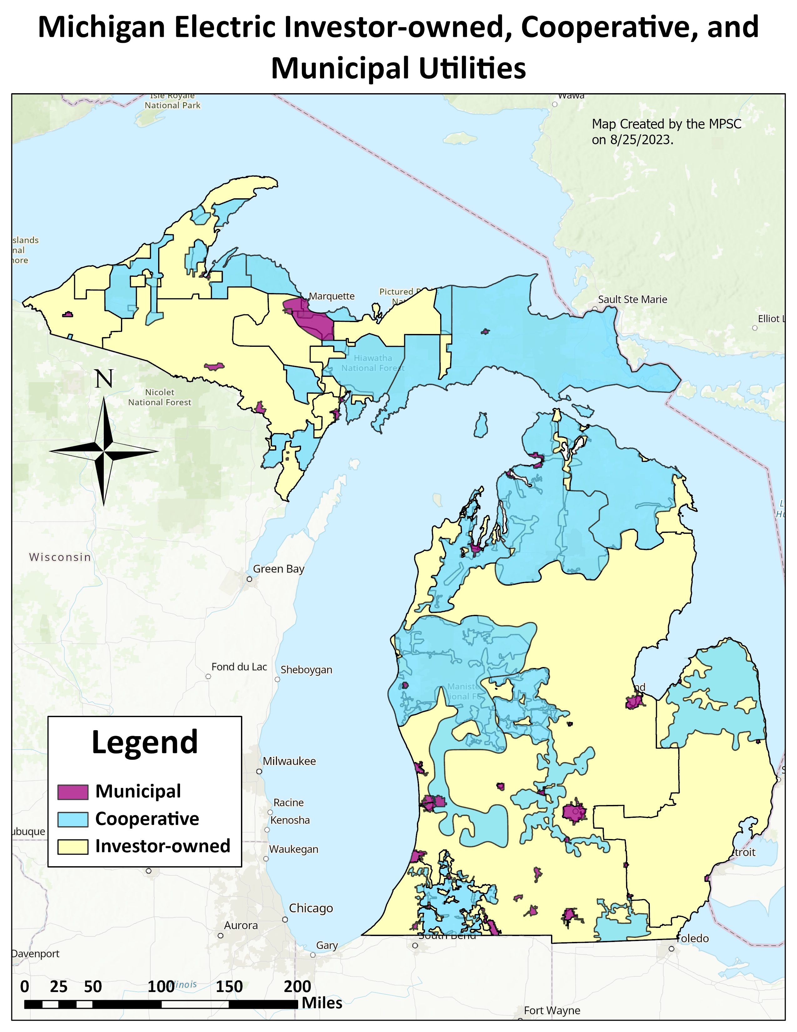 Electric Utility Service Area Maps