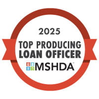 MSHDA 2025 Top Loan Officer Badge