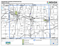 Calhoun County Deconcentration Map Image