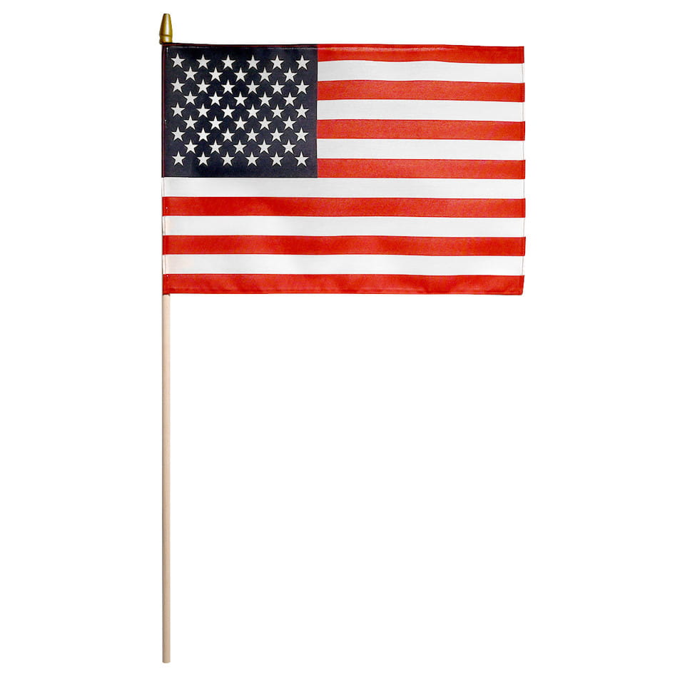 12x18 Stick Flag-Web