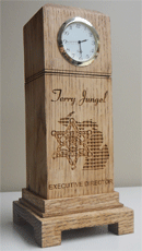 V570-Clock Pedestal Tower