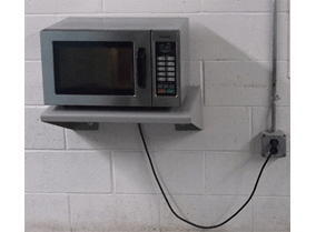 2578 Microwave Shelf Display