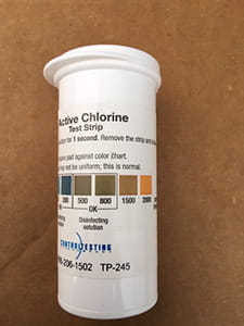 8861-Bleach Test Strips-2000ppm