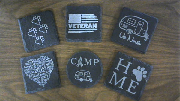 Slate Coaster Sample Image2