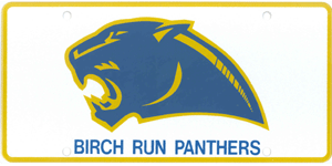 Birch Run Panthers-Booster Plates