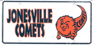 Jonesville Comets-Booster Plates