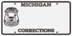 MDOC Employee Club Plate