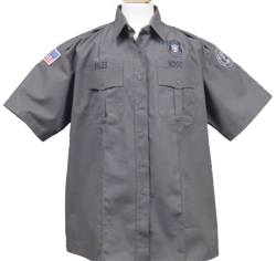 0818 Maternity Officer Short Sleeve Shirt