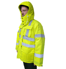 8008-HiVis Insulated Raincoat with liner3
