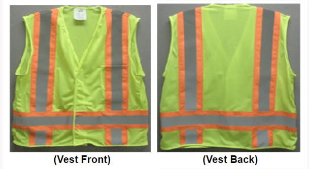 4006 Hi Visibility Safety Vest Merged