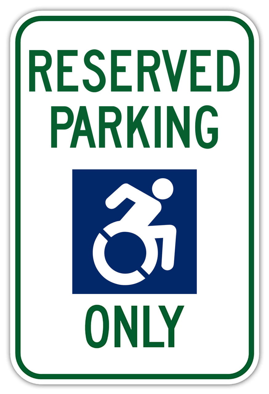 HP-1-1218 Reserved Parking Only