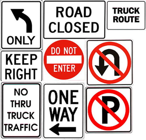 Regulatory Signage-Web