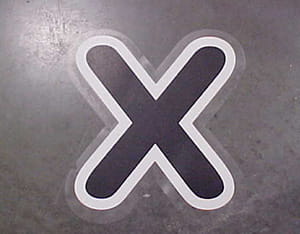 Floor Decal - Social Distance