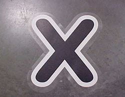 Floor Decal - Social Distance