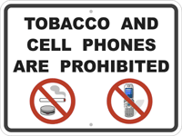 No Smoking-No Cell Phones