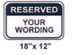 19-Reserved Parking - Your Wording
