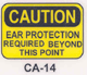CA-14 Caution