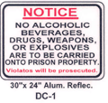 DC-1 DOC Sign