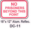 DC-11 DOC Sign