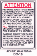 DC-16 DOC Sign