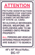DC-17 DOC Sign