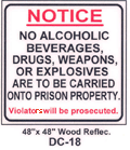 DC-18 DOC Sign