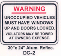 DC-2 DOC Sign