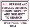 DC-4 DOC Sign