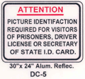 DC-5 DOC Sign