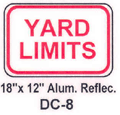 DC-8 DOC Sign