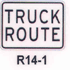 R14-1 Truck Route