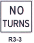 R3-3 No Turns