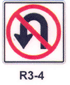 R3-4 No U Turn - Symbol