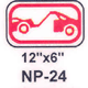 NP-24 Tow Away Zone Symbol Only