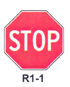 R1-1 Stop Sign