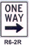 R6-2R One Way - Arrow Right