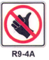 R9-4a No Hitch Hiking - Symbol