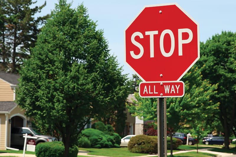 Regulatory Signage Banner