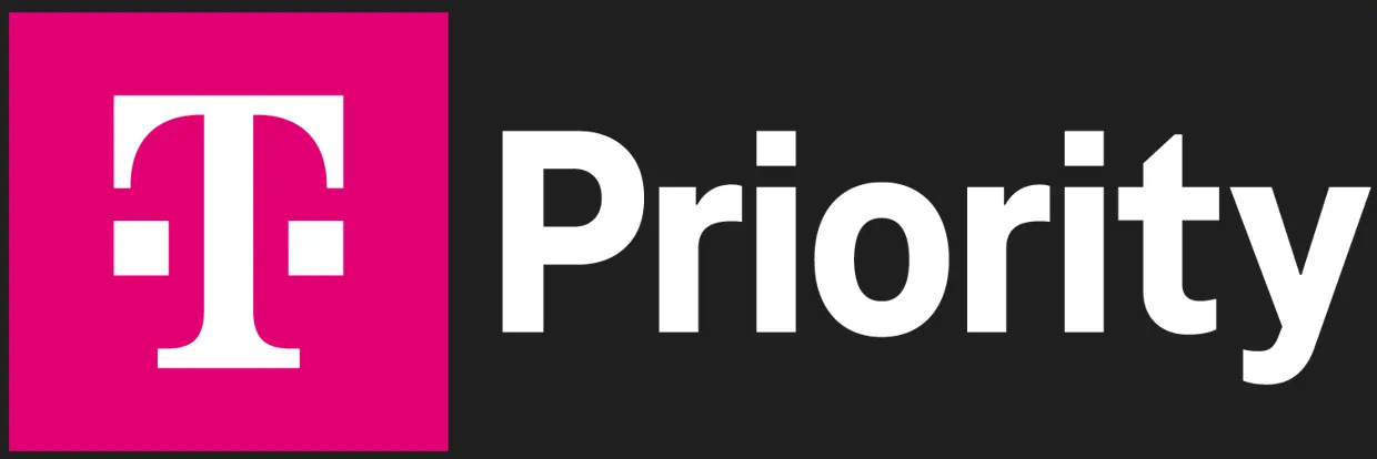 pink and blk t priority logo