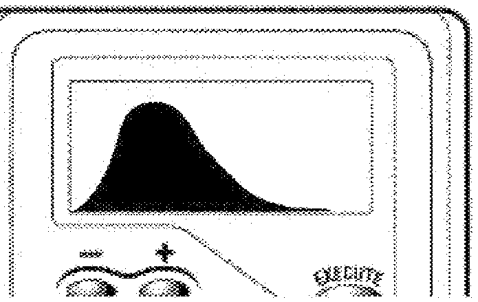 Graph showing alcohol level as detected by the FC10. 