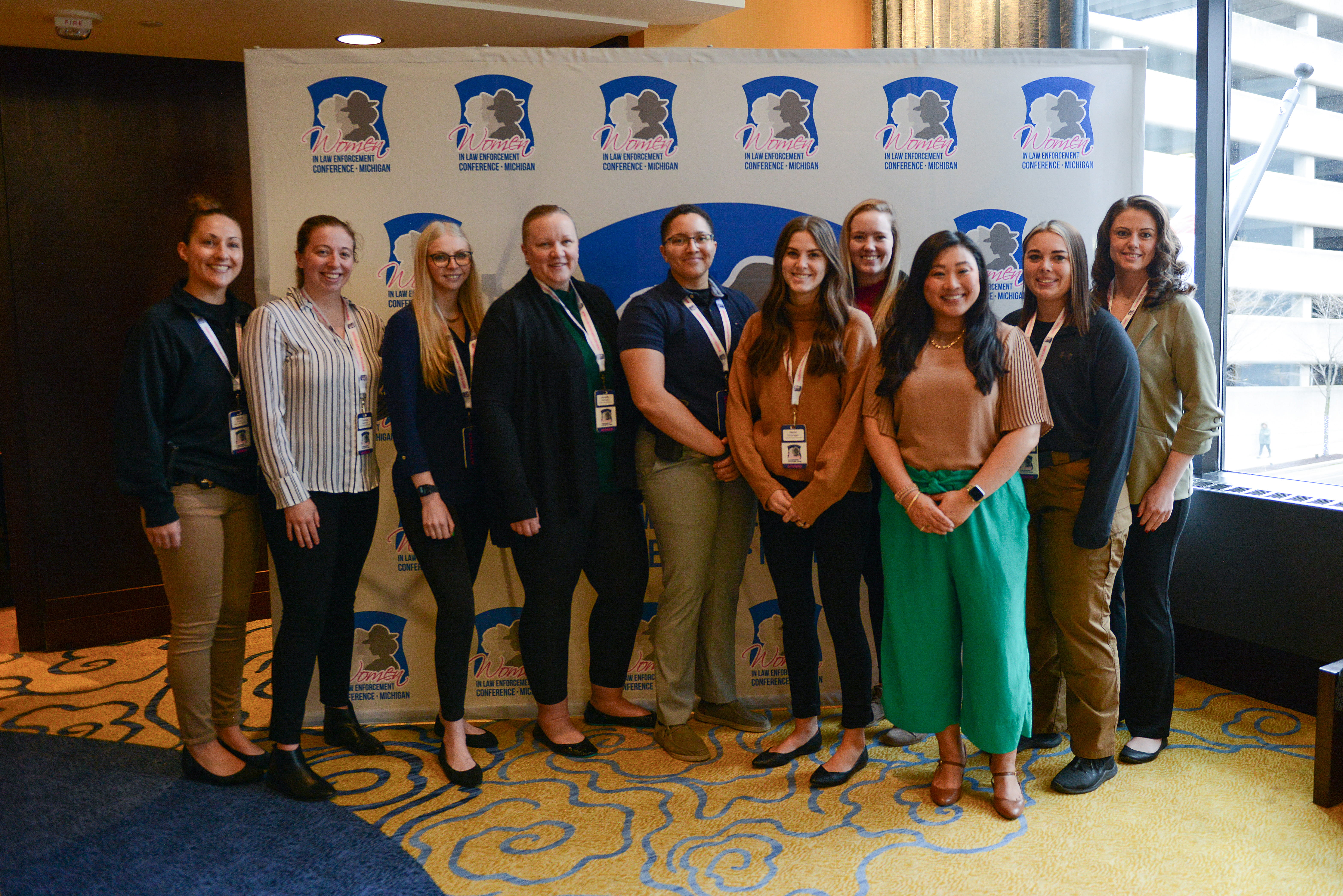 Attendees at the 2024 Women in Law Enforcement Conference