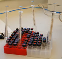 Drug evidence samples