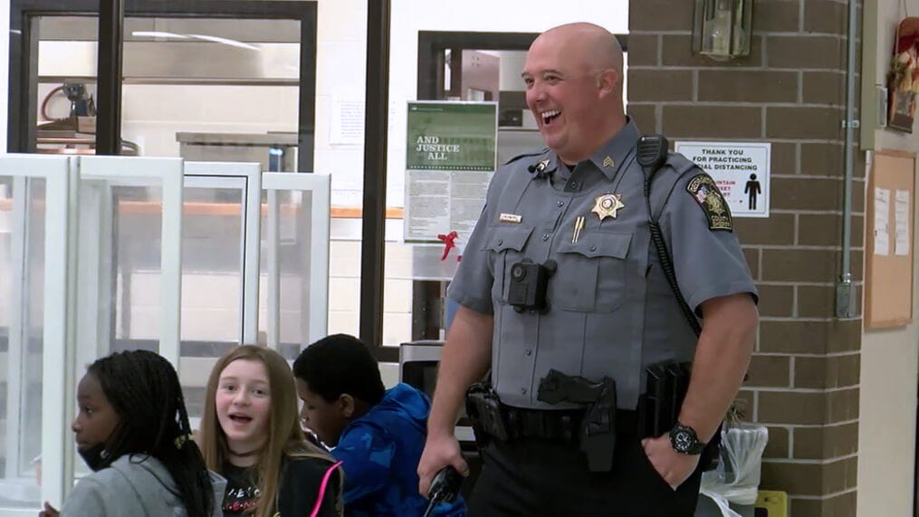 SRO in cafeteria