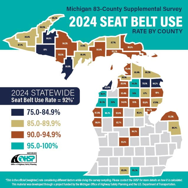 MSU 83-County Survey Map