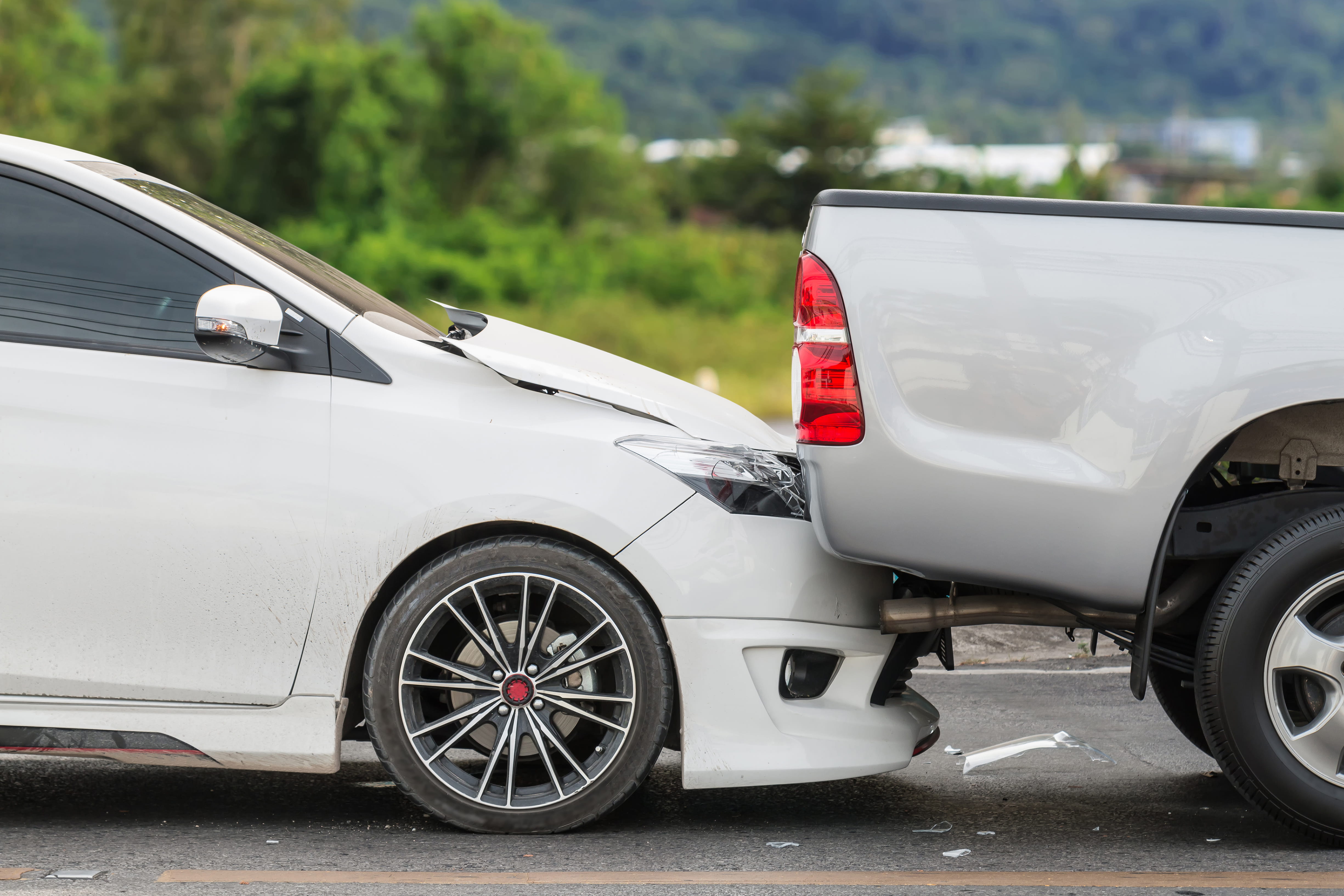 vehicle crash, car crash, two car crash, car and truck crash, collision, crash, auto crash