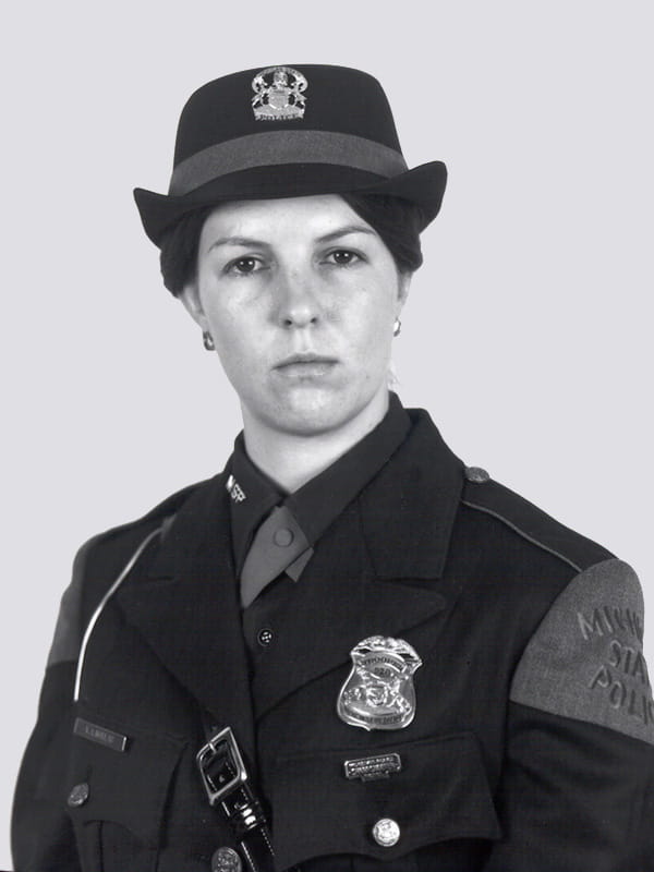 Tpr. Vicki Moreau DeVries.