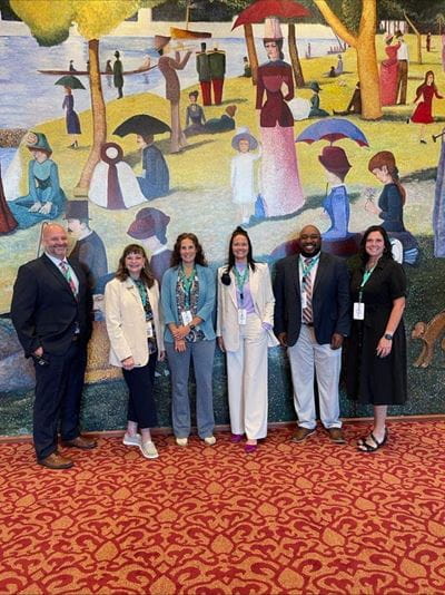 Group photo of employees assigned to the Civilian Career Development Section