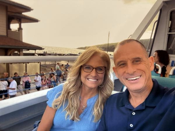 Teri and Kevin Sweeney in Hawaii